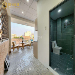 PENHOUSE SÂN VƯỜN SIÊU THOÁNG 40M2 TÁCH BẾP GẦN CC THE HARMONA