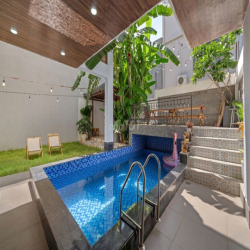 Biệt thự cao cấp 4 phòng ngủ tại Hòa Xuân – hồ bơi, BBQ & khu yên tĩnh