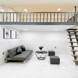 CHO THUÊ PHÒNG CÓ GÁC SIÊU RỘNG FULL NỘI THẤT NGAY EMART PHAN HUY ÍCH