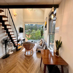 CHO THUÊ CĂN HỘ DUPLEX FULL NỘI THẤT VIEW ĐỒI THÔNG ĐƯỜNG NGÔ QUYỀN 