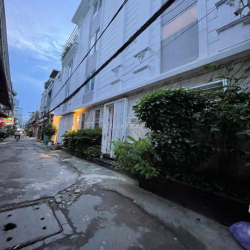 NHÀ HẺM XE HƠI SÁT MẶT TIỀN LÊ VĂN THỌ P9 GÒ VẤP NGAY CV K HOA