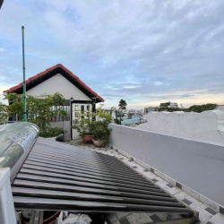 NHÀ HẺM XE HƠI SÁT MẶT TIỀN LÊ VĂN THỌ P9 GÒ VẤP NGAY CV K HOA