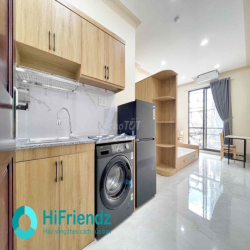STUDIO FULL NỘI THẤT MỚI XÂY 100% MÁY GIẶT RIÊNG - NGAY NGÃ TƯ BỐN XÃ