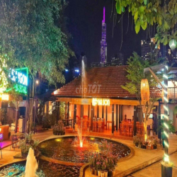 Cho thuê nhà MT Sân vườn đường Nguyễn Hữu Cảnh, P22, Bình Thạnh.