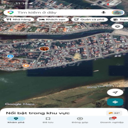Cho thuê đất gần 700m2, 2 mặt tiền view sông gần Làng gốm Thanh Hà -