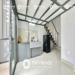 CHUNG CƯ MINI BAN CÔNG FULL NỘI THẤT GÁC CAO GẦN CHỢ BÀ HOM TỈNH LỘ 10