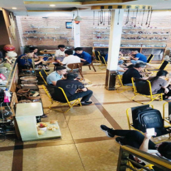 sang mặt bằng cafe máy lạnh 2 mặt bằng q10