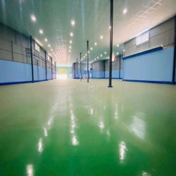 Kho xưởng Thuận An gần SG 1200m nền epoxy PCCC Đường cont điện 3fa