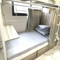 Chu ktx, Sleepbox Quận gò vấp, 10, full nội thất ạ