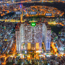 Cần cho thuê căn hộ Green River Quận 8  DT 65m2, 2pn, 2WC,Giá 10 tr