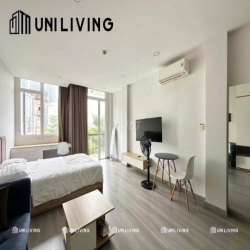 Studio ban công full nội thất cầu Sài Gòn, Lương Định Của, Trần Não