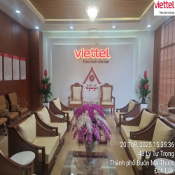 Văn phòng cho thuê 106m2 tại tòa nhà Viettel Đắk Lắk