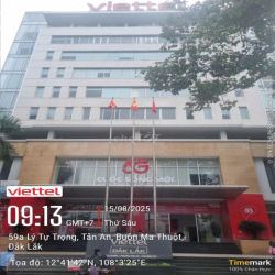 Văn phòng cho thuê 106m2 tại tòa nhà Viettel Đắk Lắk