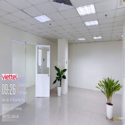 Văn phòng cho thuê 106m2 tại tòa nhà Viettel Đắk Lắk