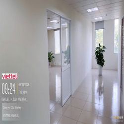 Văn phòng cho thuê 106m2 tại tòa nhà Viettel Đắk Lắk