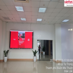 Văn phòng cho thuê 106m2 tại tòa nhà Viettel Đắk Lắk