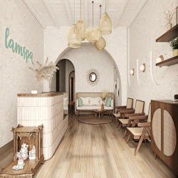 Cho thuê nhà MT đường Quốc Hương, Thảo Điền, Quận 2. DT: 8x20m. Trệt