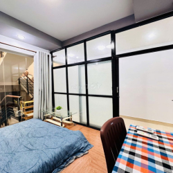 CHO THUÊ CHDV 2PN PHÚ NHUẬN, FULL NỘI THẤT, 35M2, GIỜ TỰ DO