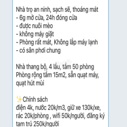 phòng trọ giá bình dân 2.5-3tr cho sinh viên
