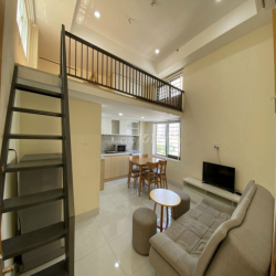 Cho thuê duplex full nội thất - cửa sổ - ngay Lotte, TDTU