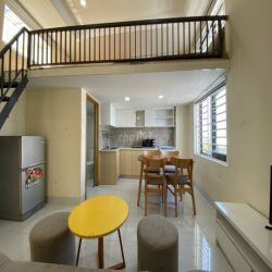 Cho thuê duplex full nội thất - cửa sổ - ngay Lotte, TDTU