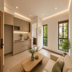 CĂN HỘ 1N1K-2N2WC MỚI FULL NỘI THẤT HOÀNG QUỐC VIỆT, TÂY HỒ-BA ĐÌNH
