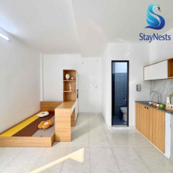 STUDIO BAN CÔNG FULL NỘI THẤT RỘNG 30m2 NGAY TRUNG TÂM TÂN SƠN NHÌ