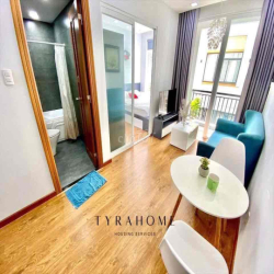 ✅Căn hộ 1 phỏng ngủ, Ban công, Nguyễn Cửu Vân P17, Bình Thạnh