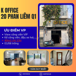 Chính chủ VP - 40m chỉ 12tr - view VIP công viên Lê Văn Tám Q1