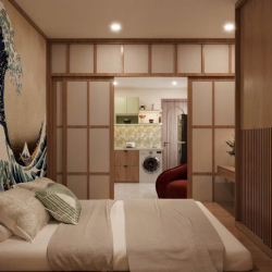 CĂN HỘ 1PN- BẾP TÁCH- MÁY GIẶT RIÊNG NGAY LẠC LONG QUÂN