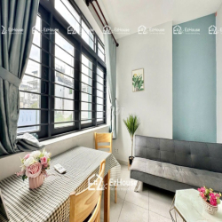 CHO THUÊ CHDV BÌNH THẠNH, 1PN, FULL NỘI THẤT, BAN CÔNG, 40M2, 10TR5