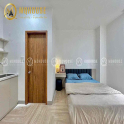 STUDIO BAN CÔNG FULL NỘI THẤT MÁY GIẶT RIÊNG GẦN NGÃ TƯ HÀNG XANH