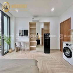 STUDIO BAN CÔNG FULL NỘI THẤT MÁY GIẶT RIÊNG GẦN NGÃ TƯ HÀNG XANH