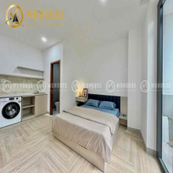 STUDIO BAN CÔNG FULL NỘI THẤT MÁY GIẶT RIÊNG GẦN NGÃ TƯ HÀNG XANH