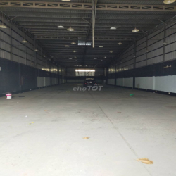 Cho thuê DT Xưởng 1200m2, đường Tải Lớn, xưởng mới