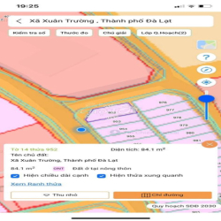 Cho thuê đất ở Đà Lạt Xuân Trường, miễn phí 1PN giá 2tr/lô/ sổ riêng
