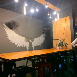 Cho Thuê Lô Góc Quán Cafe có sẳn nhà trệt 2 lầu 3 PN chợ Phú mỹ