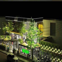 Cho Thuê Lô Góc Quán Cafe có sẳn nhà trệt 2 lầu 3 PN chợ Phú mỹ