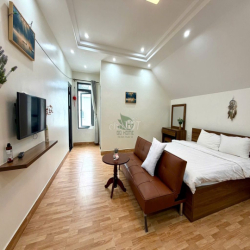 CHO THUÊ CĂN HỘ 1 PHÒNG NGỦ FULL NỘI THẤT Ở ĐƯỜNG TRẦN QUANG KHẢI