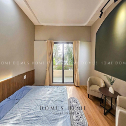 Cho thuê căn 1PN Bancong siêu thoáng mát - Mặt tiền Khánh Hội Quận 4