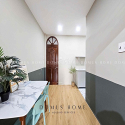 Cho thuê căn 1PN Bancong siêu thoáng mát - Mặt tiền Khánh Hội Quận 4