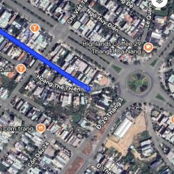 Cho thuê lô đất 2 mặt tiền trước sau đường 7m5 Hoàng Thế Thiện và Nguy