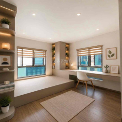 New!! 2N2WC ô tô đỗ cửa máy giặt riêng ban công ngay Hoàng Quốc Việt