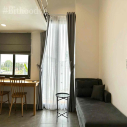 Duplex full nội thất mới xây ban công thoáng UEF, HIU giáp quận 1