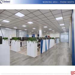 Cho thuê: Sàn văn phòng hạng A 1000m2 Võ Chí Công Vào làm việc ngay!