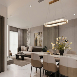 Cho Thuê 3PN2WC, Full NT Luxury, Tầng Cao, View Pháo Hoa, Kế Vincom