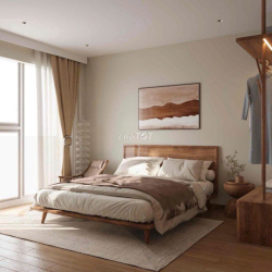 CHO THUÊ NHÀ HXH NGUYỄN HỮU CẢNH QBT,  DT 5x12M, 5 LẦU, FULL NỘI THẤT