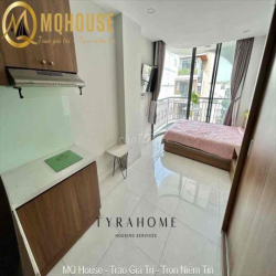 🔥Căn Hộ - Studio - Cửa Sổ -  Ban Công - Full NT - Hầm Xe Thang Máy