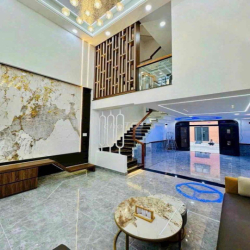 NHÀ MỚI TINH ( FULL NỘI THẤT ) TRỆT LỬNG 2 LẦU 4PN 5WC