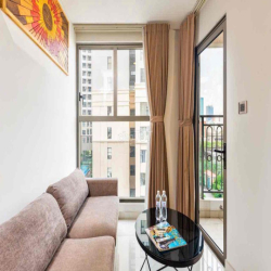 Căn hộ studio Saigon Royal đầy đủ nội thất ở liền